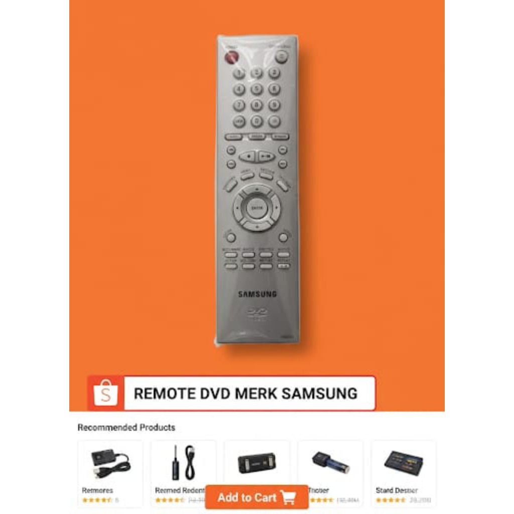 REMOTE DVD MERK SAMSUNG