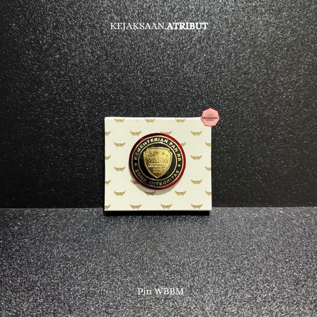 Pin WBK WBBM Logo Kejaksaan