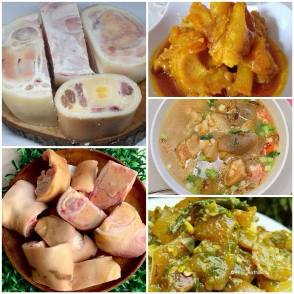 Kaki sapi Tunjang Sapi 1kg