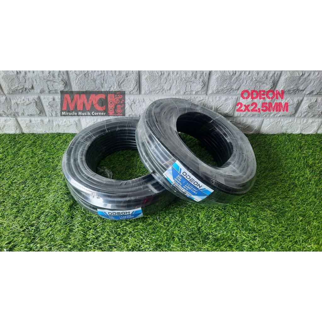KABEL SPEAKER ODEON 2x2,5MM SERABUT TEMBAGA MURNI
