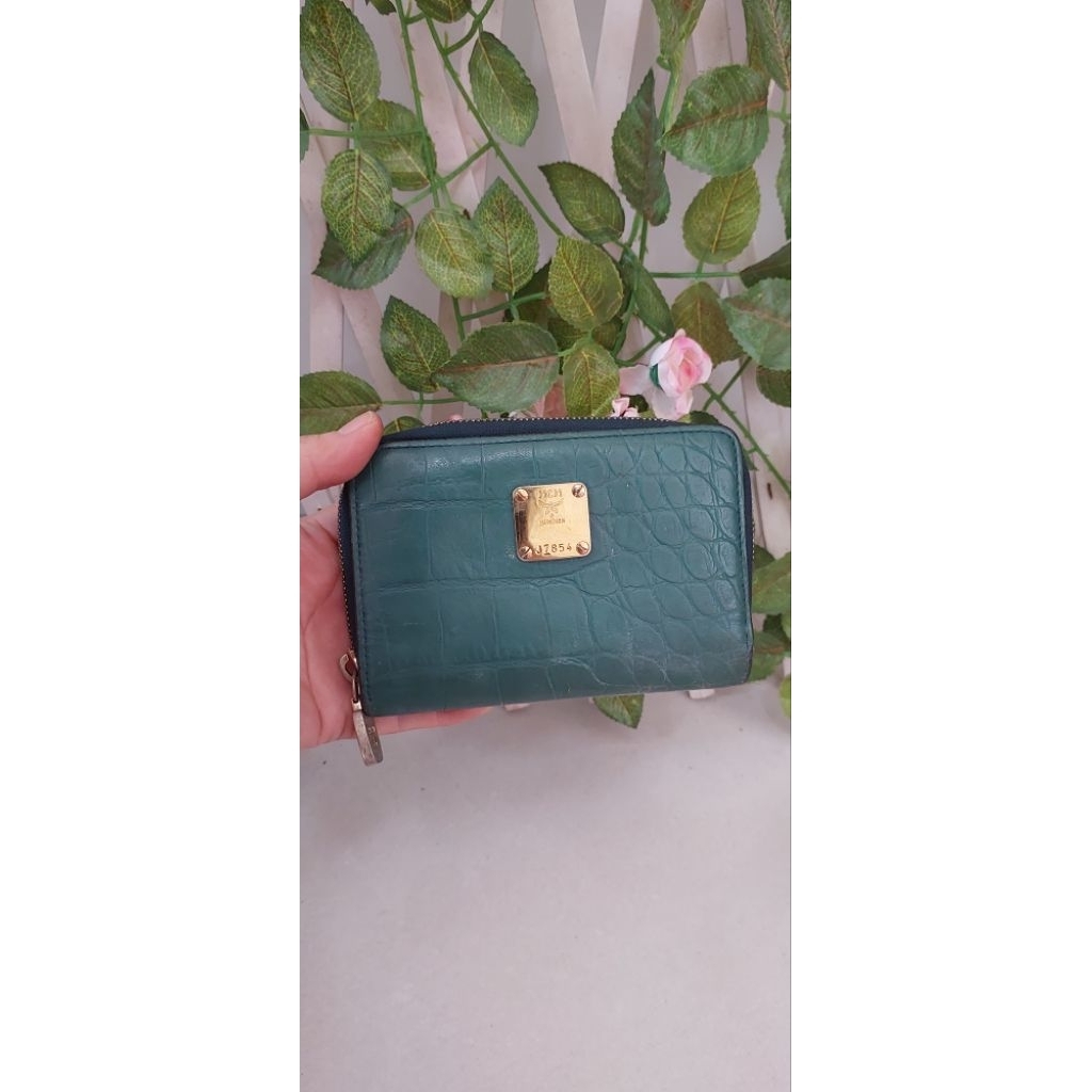 dompet ori mcm, kulit asli