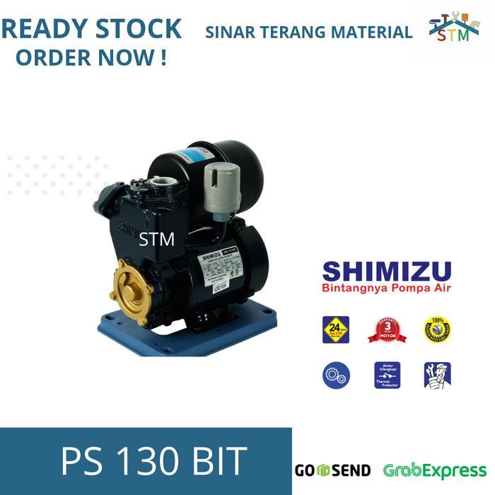 Pompa Air Shimizu Ps 130 Bit Otomatis / Pompa Air Otomatis / Shimizu