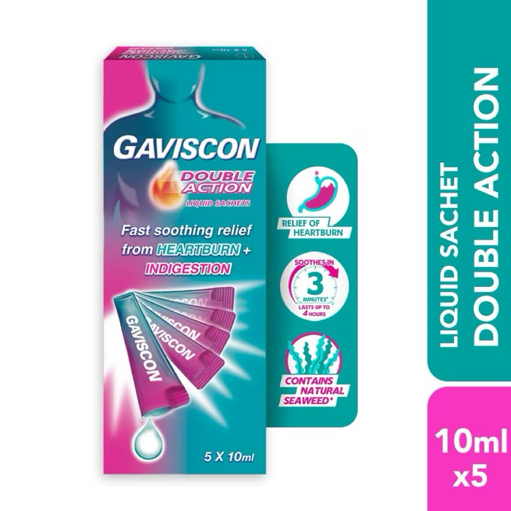 Gaviscon Double Action Malaysia per sachet