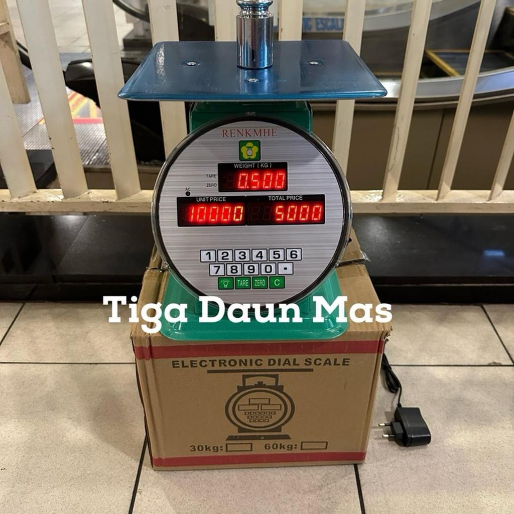 Timbangan Meja Digital 30 Kg Timbangan Duduk Renkmhe 30 Kg Digital Renkmhe Timbangan Laundry 30 Kg D