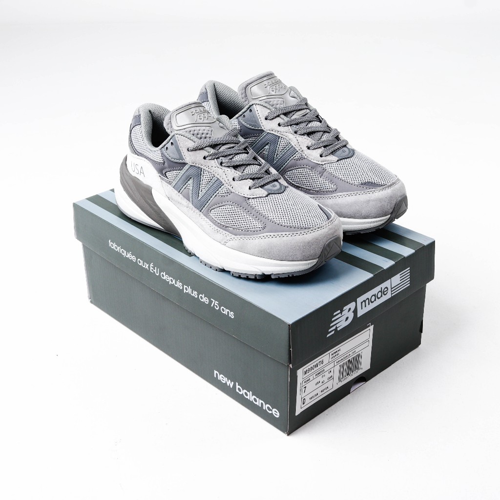 (MARKET) Sepatu Sneakers New Balance M990WT6 X WTAPS Grey - NB 990
