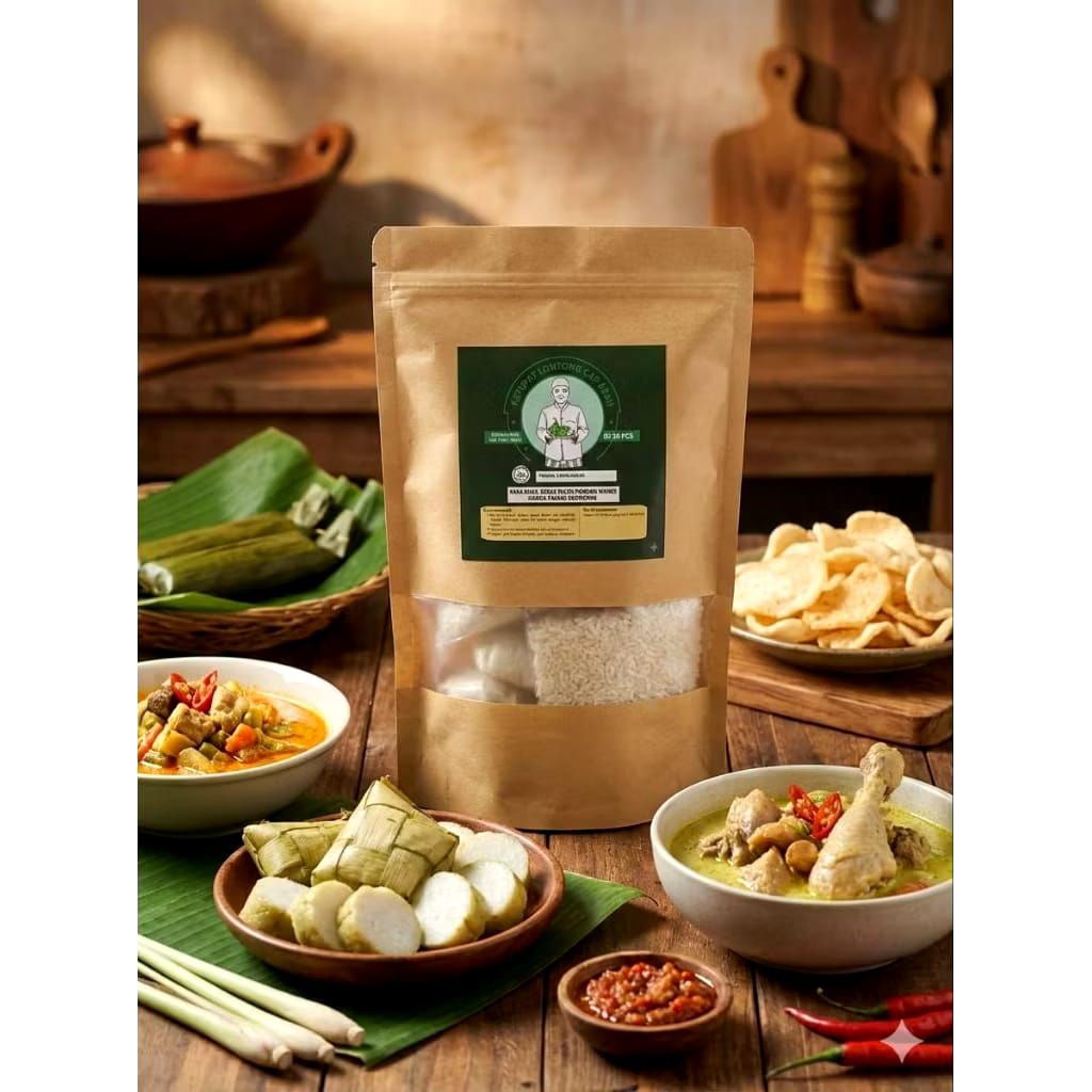 ketupat lontong mini instan cap abah