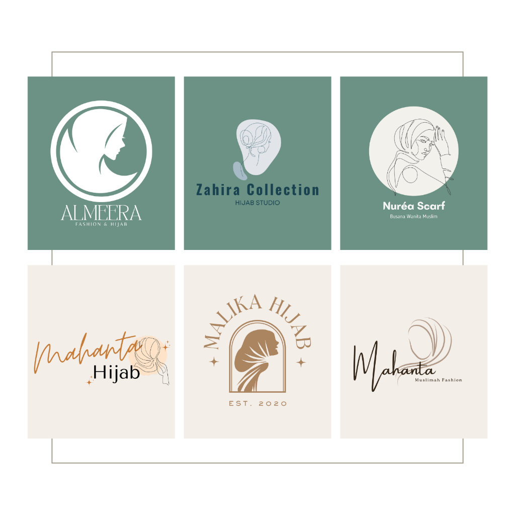 JASA DESAIN LOGO OLSHOP & UMKM PROFESIONAL | HIJAB SHOP | HIJAB COLLECTION | MUSLIM FASHION