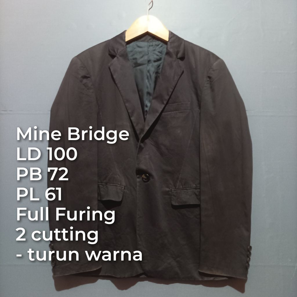 Jas Blazer Pria Dewasa Bekas Pakai Size M Full Furing. Minus