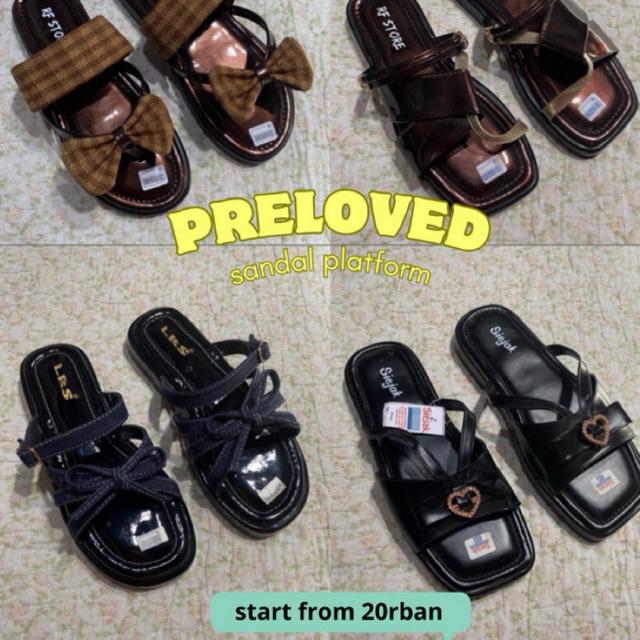 Part 2 Platform - Preloved Sandal