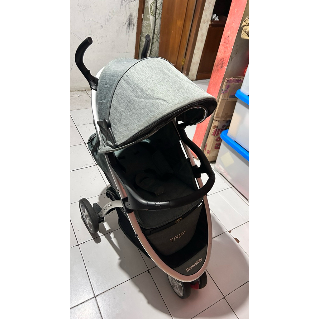 preloved stroller cocolatte mulus