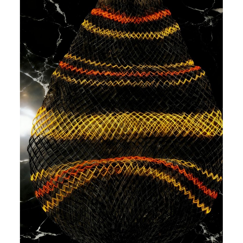 Koja Ikan/Keramba Ikan/Panjang 120cm Full Rajutan Tangan