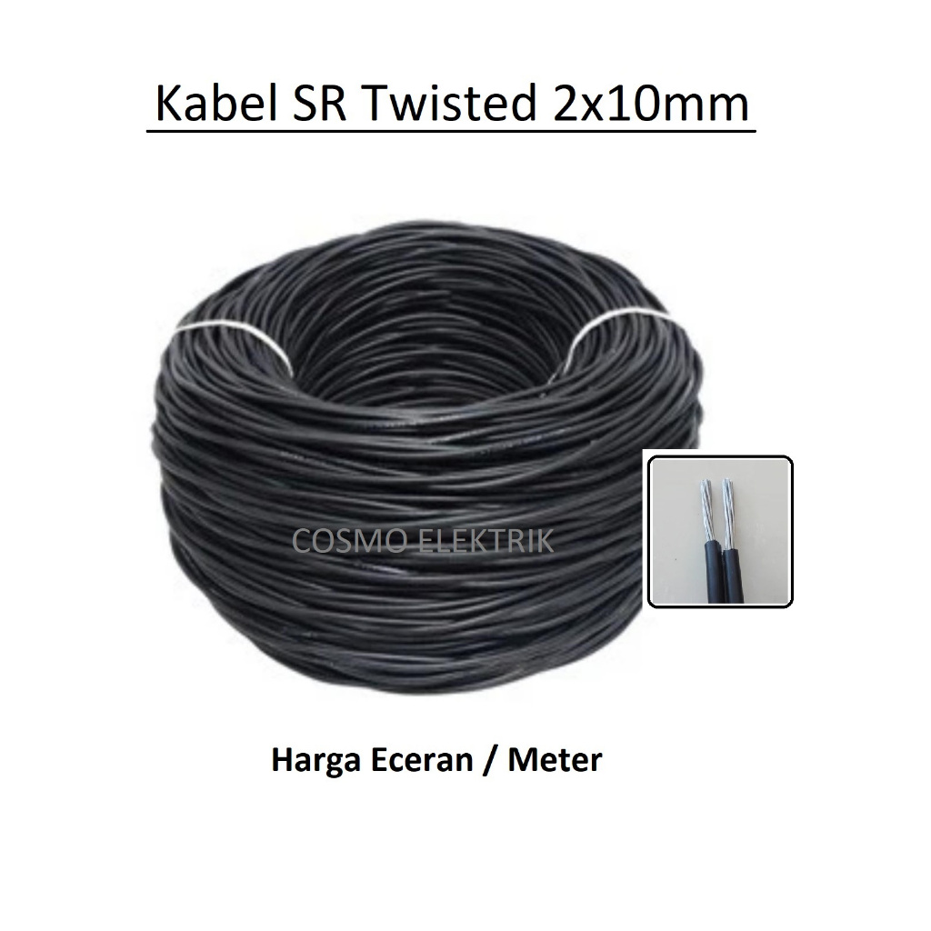 Kabel Twisted 2x10mm / Kabel Tic / Kabel SR 2 x 10 mm