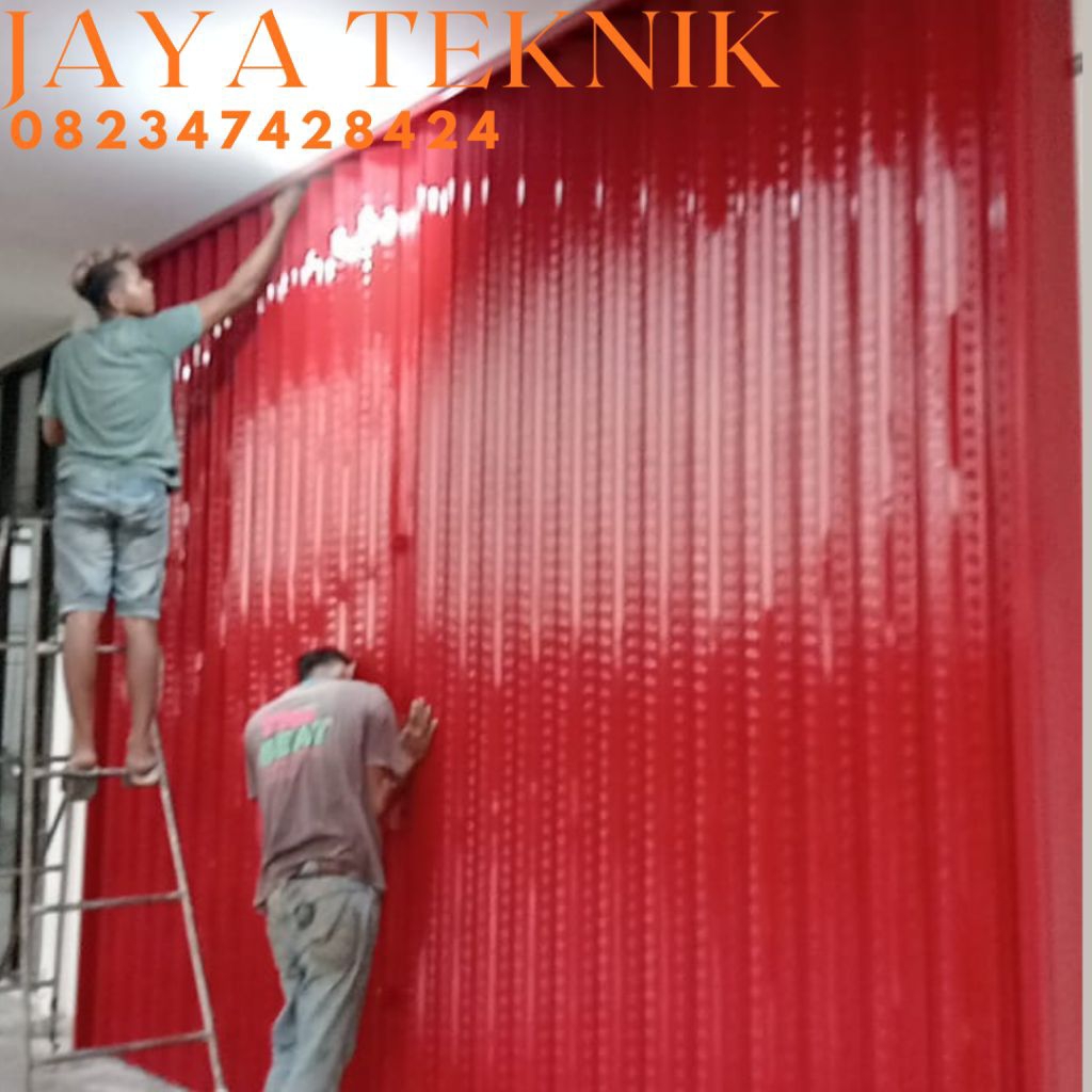 Rolling door warung folding gate besi