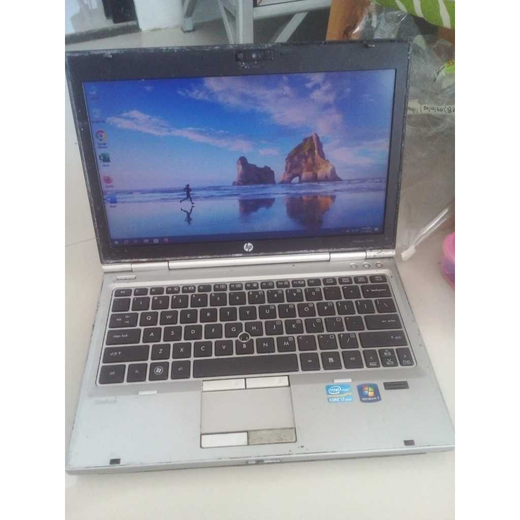 HP Elitebook 2560p Intel Core i7 2620M Gen 2 RAM 8G HDD SSD Laptop Baterai Awet Murah Siap Pakai