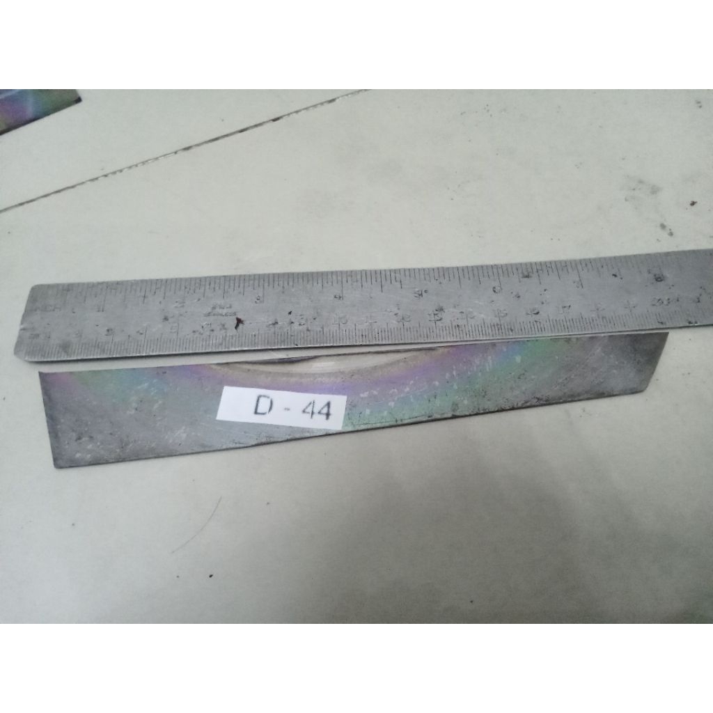 NEW BAJA HSS DM05 Pelangi Original Keras Bahan Pisau Dapur Iris Seset Kelet Fillet Serut Raut