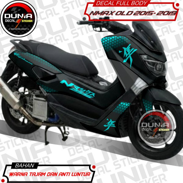 Decal Nmax Old polos Stiker full body yamaha nmax sticker motor nmax motif hayabusa