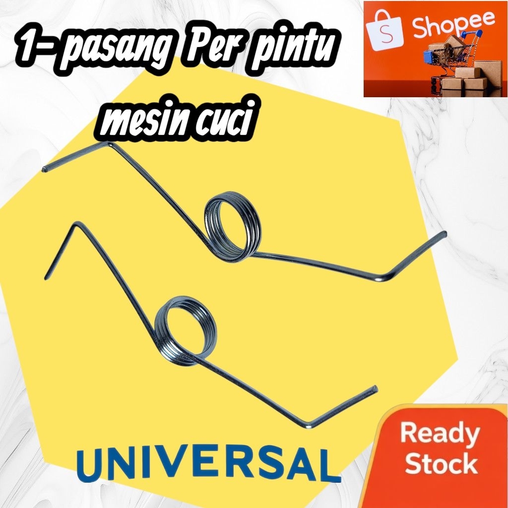 1 Pasang Per Pintu Mesin Cuci – Pegas Tutup Pintu Mesin Cuci Universal