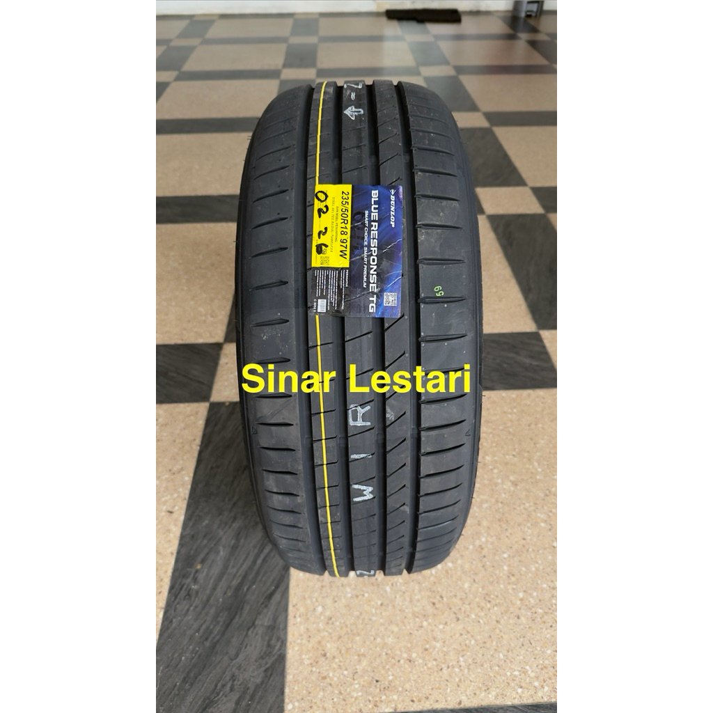 Ban Dunlop LM 705 & Blue Response TG 235 50 R18 97W Ban Mobil Alphard, Velfire, Innova, Rush, Terios