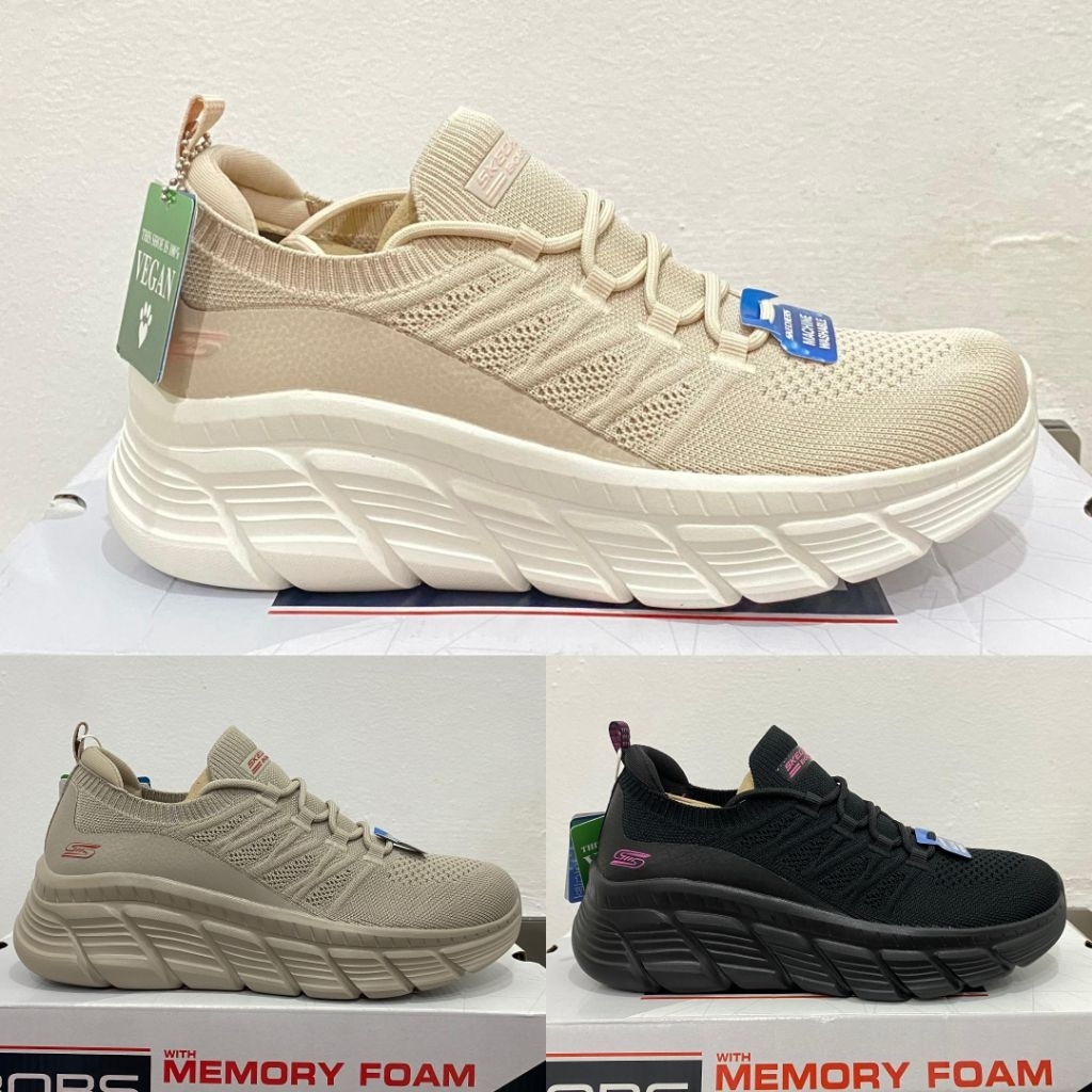 SKECHERS BOBS B FLEX HI - WOMEN'S SNEAKERS SHOES