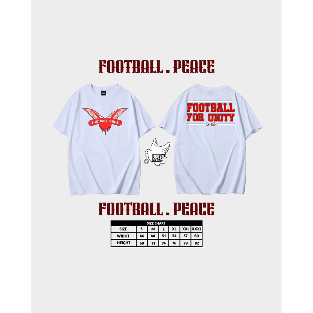 kaos bola FOOTBALL FOR UNITY