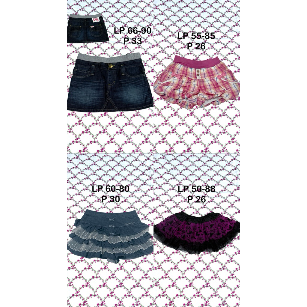 AERI || Rok pendek, rok celana, celana pendek. Mezzo Piano, Downtown, Witch, Y2K