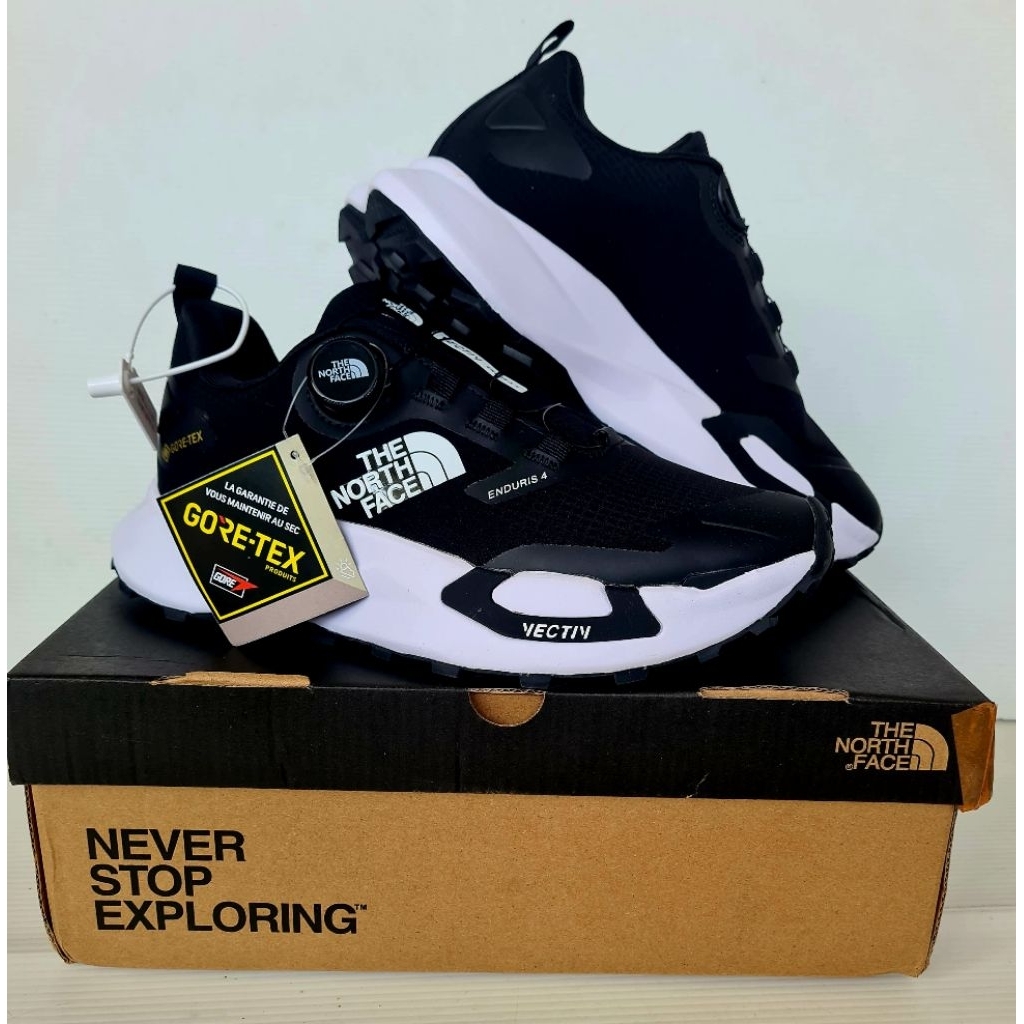 sepatu trailrun hiking TeNF vectiv enduris GORE-TEX size 40