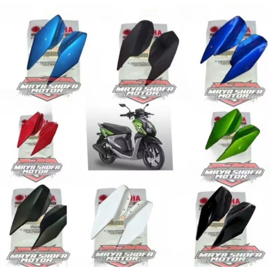 COVER PANEL SAYAP DEPAN X RIDE 125 SEPASANG ORIGINAL