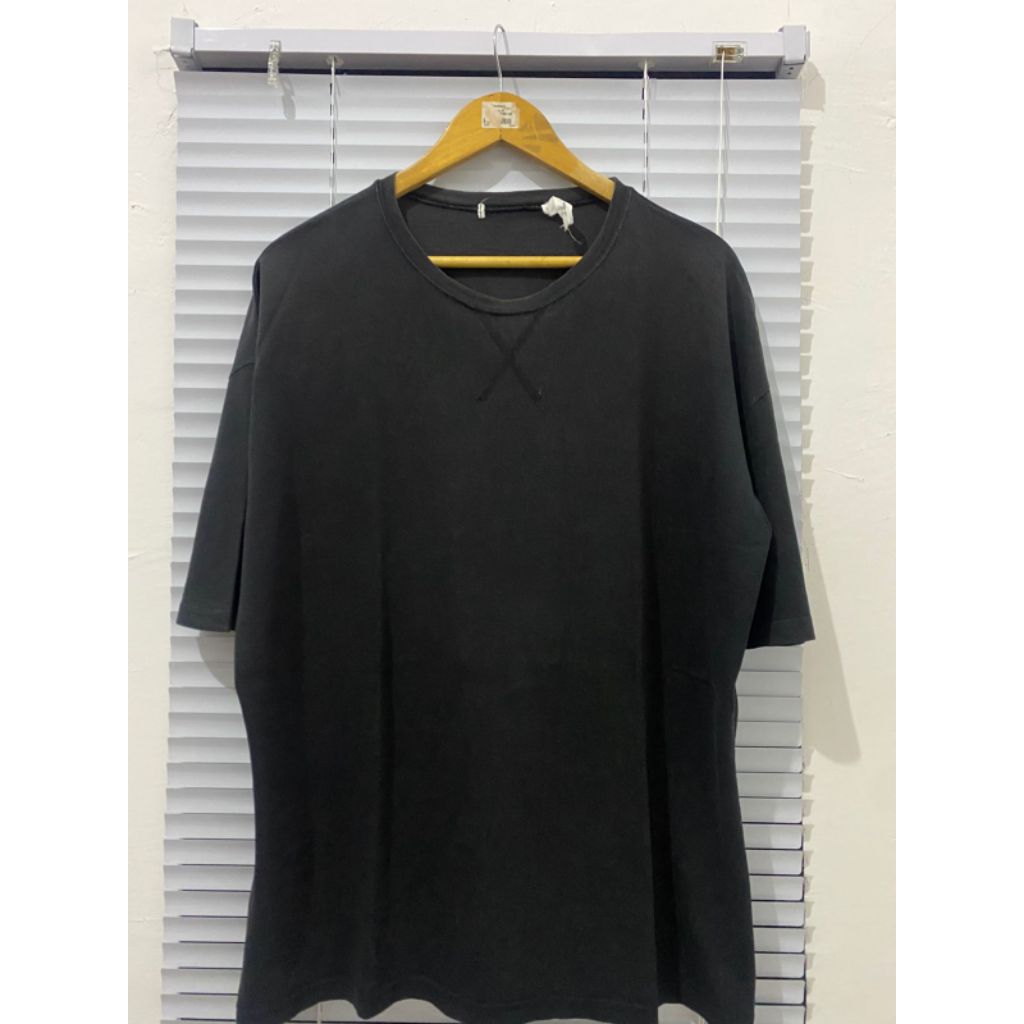 KAOS HITAM POLOS OVERSIZE