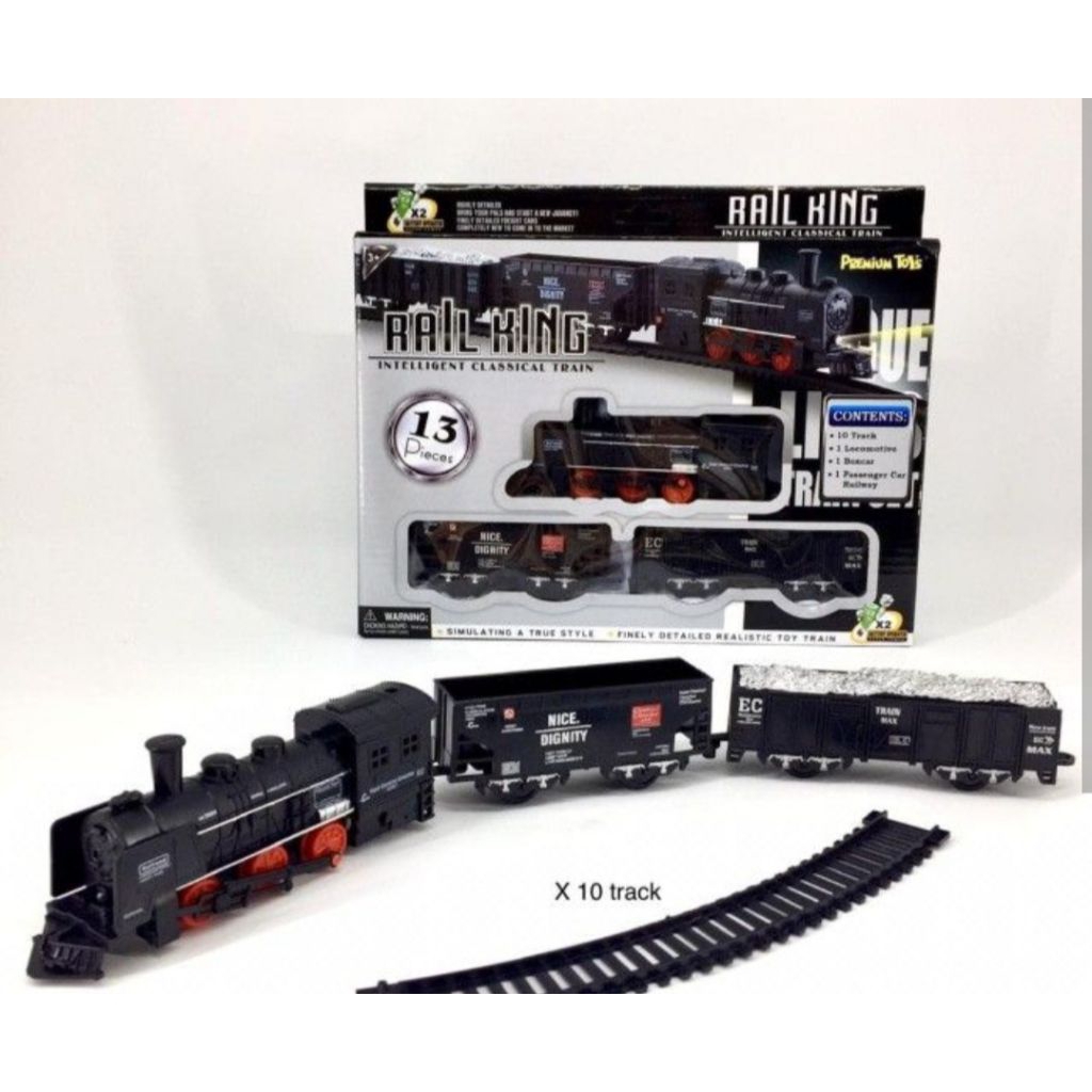 mainan anak kereta rel besi railking