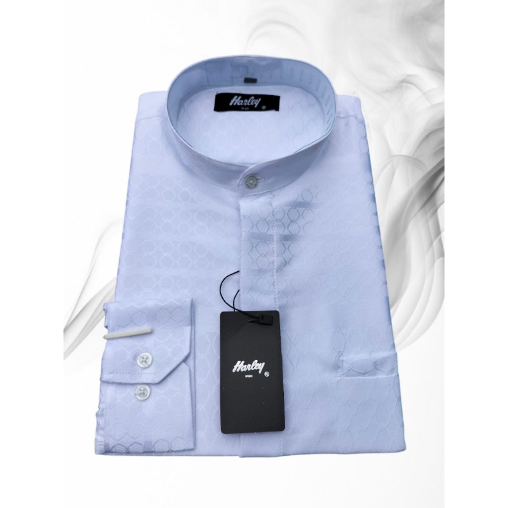 Kemko Kmeja koko HARLEY MAN Pria lengan panjang motif trbaru