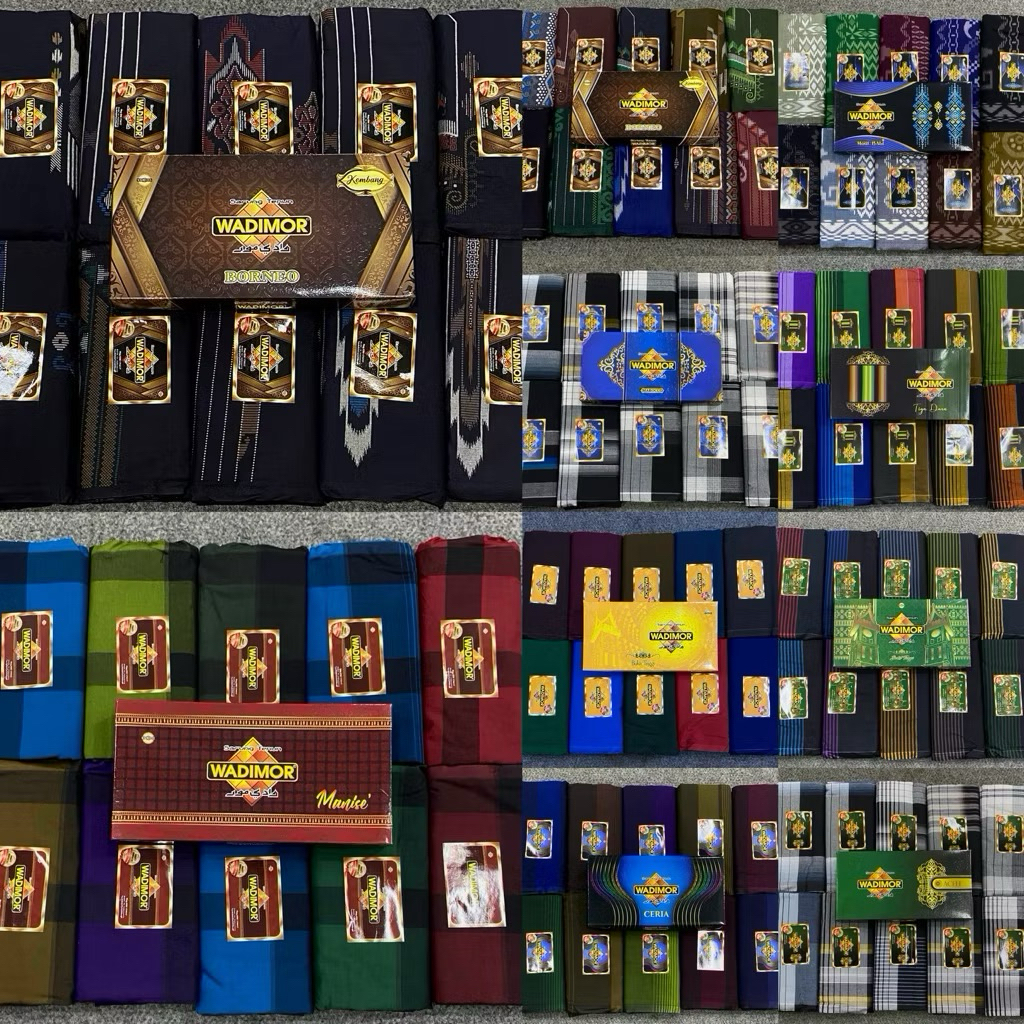 (10pc) Sarung Wadimor Grosir Pekanbaru