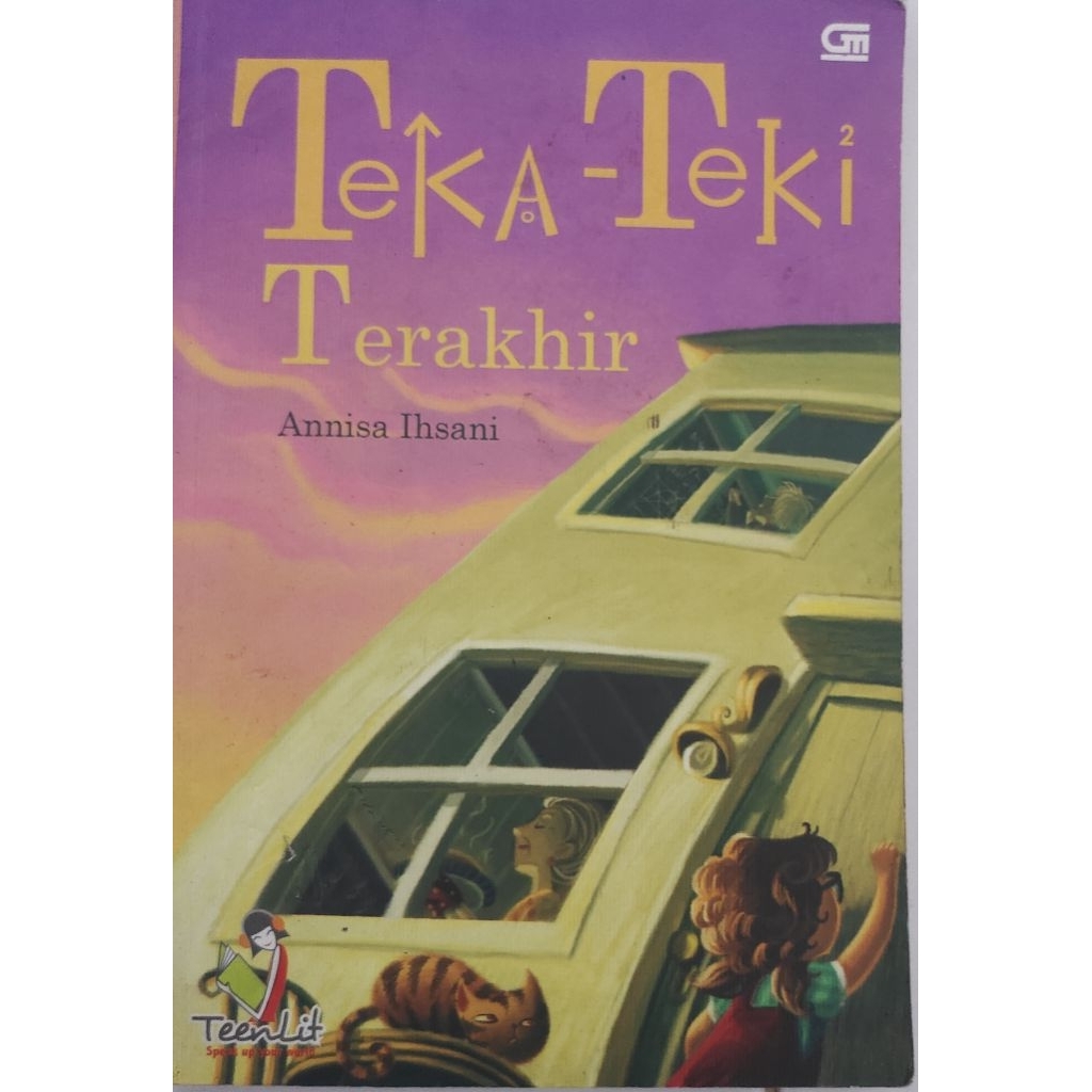 NOV TEKA TEKI TERAKHIR ANNISA IHSANI BEKAS ORIGINAL