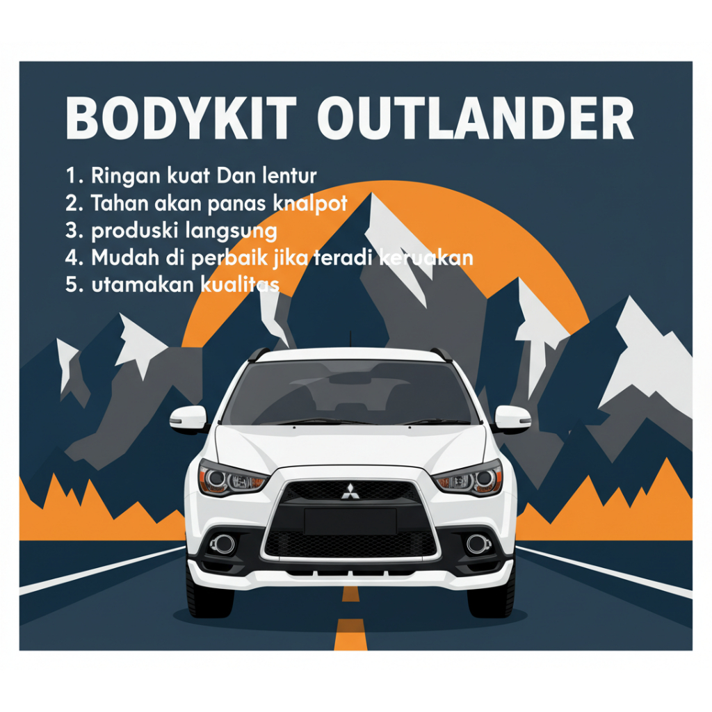 BODYKIT MITSUBISHI outlander body kit outlander