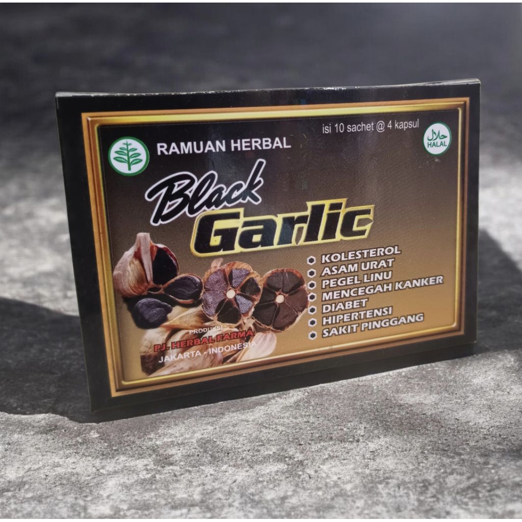 Black garlic kapsul isi 40