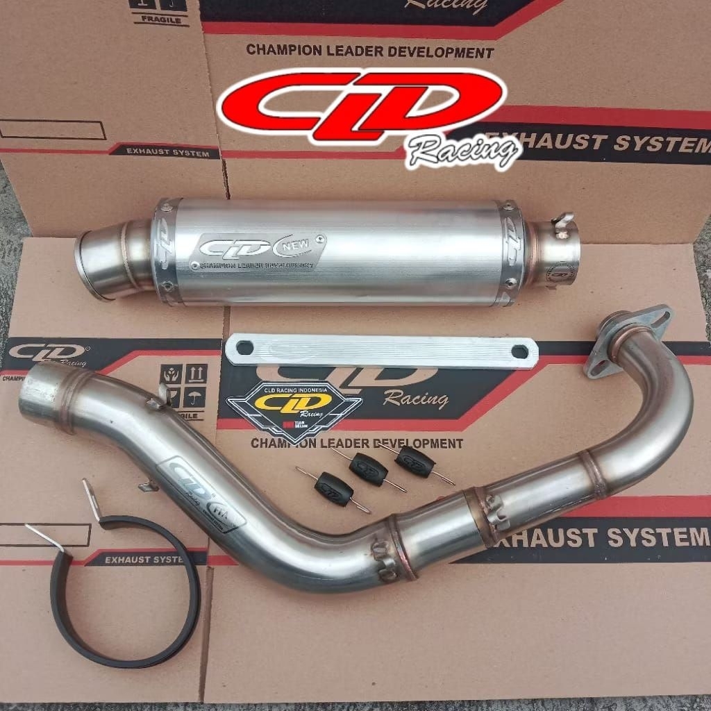 KNALPOT NEW FFA MIO SPORTY SMILE SOUL FINO KARBU BY CLD RACING