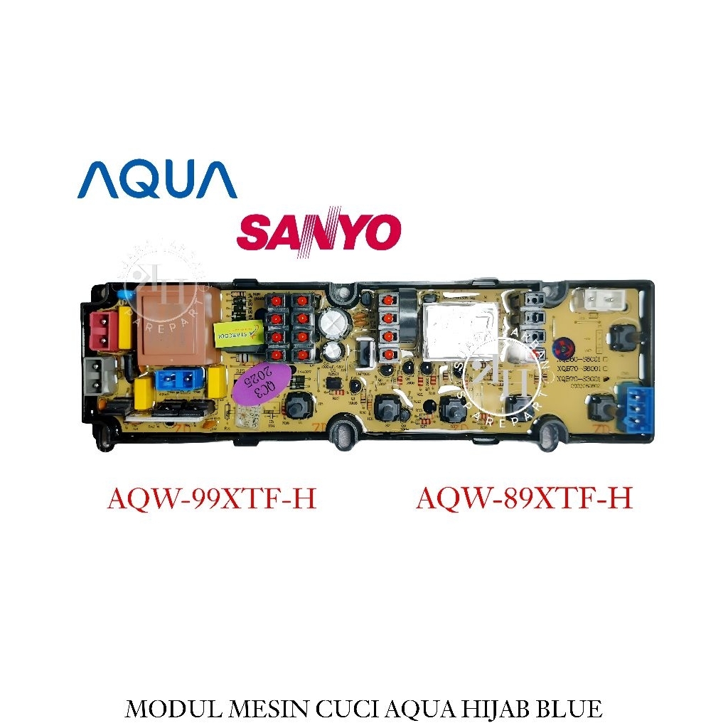 MODUL MESIN CUCI 1 TABUNG / TOP LOADING AQUA AQW-99XTF-H
