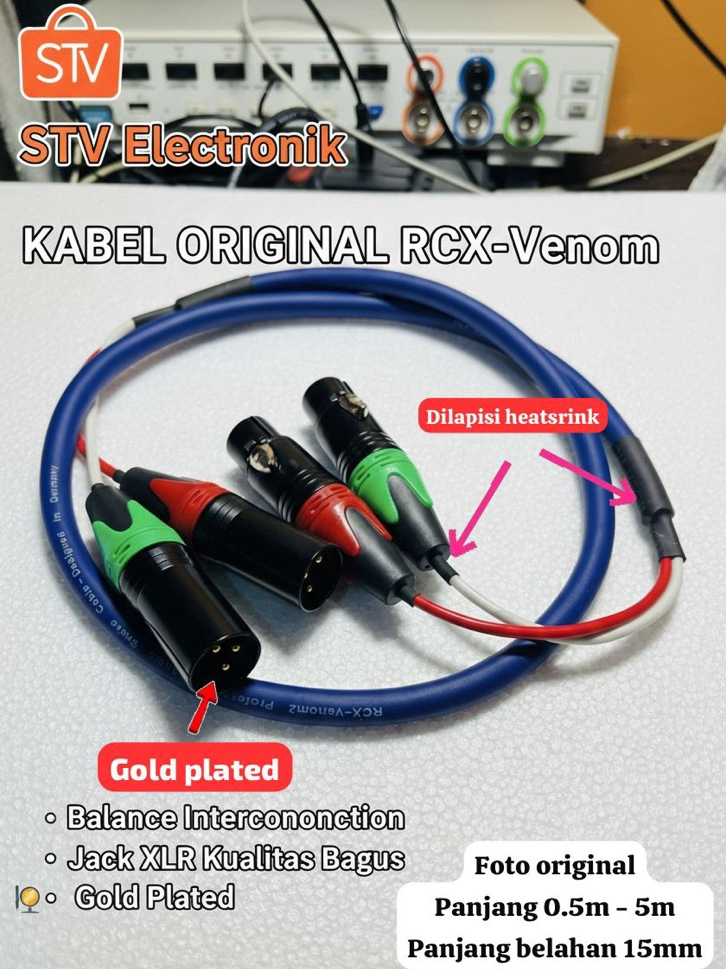 kabel mic kabel jek XLR kualitas bagus