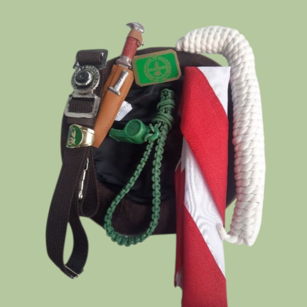 atribut pramuka siaga anak kaki-kaki perlengkapan paramuka siaga