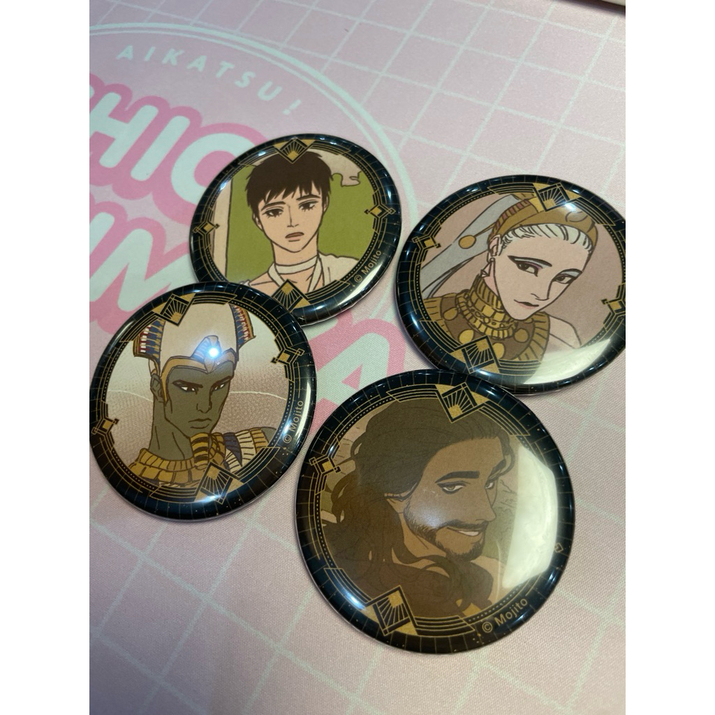 Ennead Character Pin Anubis Thot Osiris Foreign God