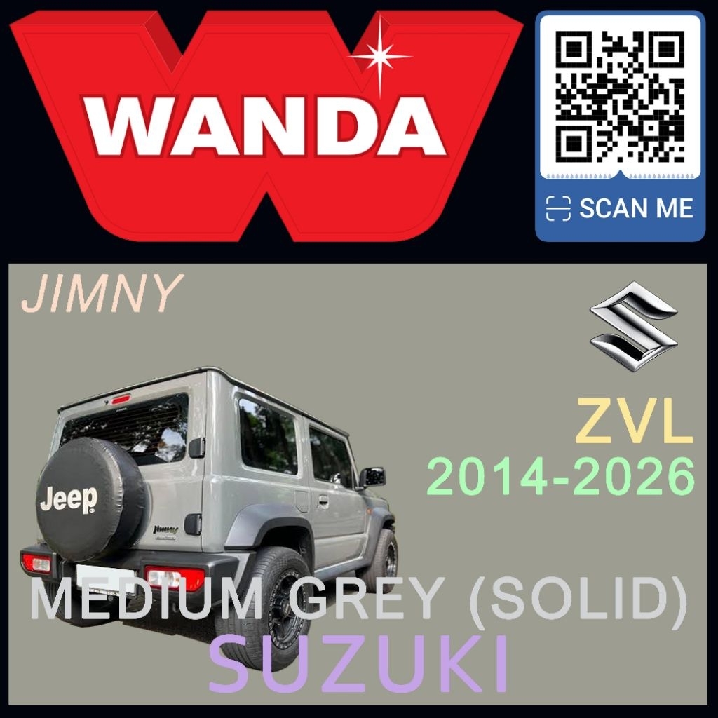 Cat Wanda Suzuki Medium Grey ZVL