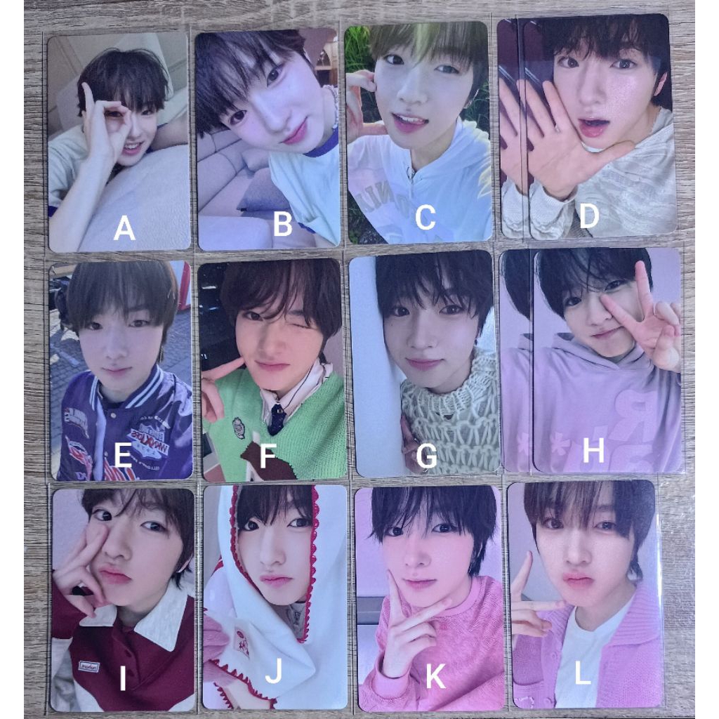 PC PHOTOCARD OFFICIAL NCT WISH SAKUYA YUSHI RYO SION JAEHEE RIKU