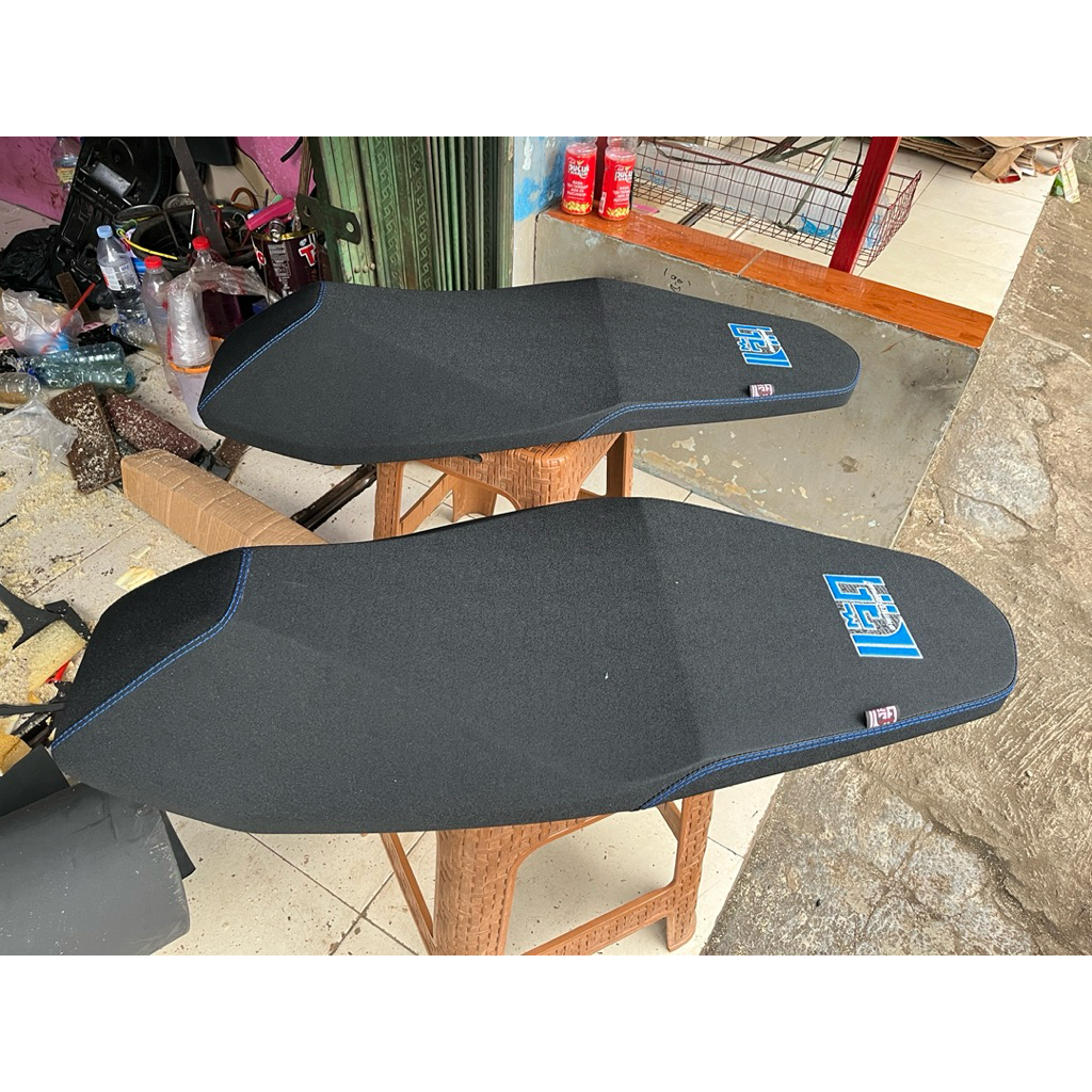 jok pcx 160 ori custom bobok belakangnya kulit nathong original