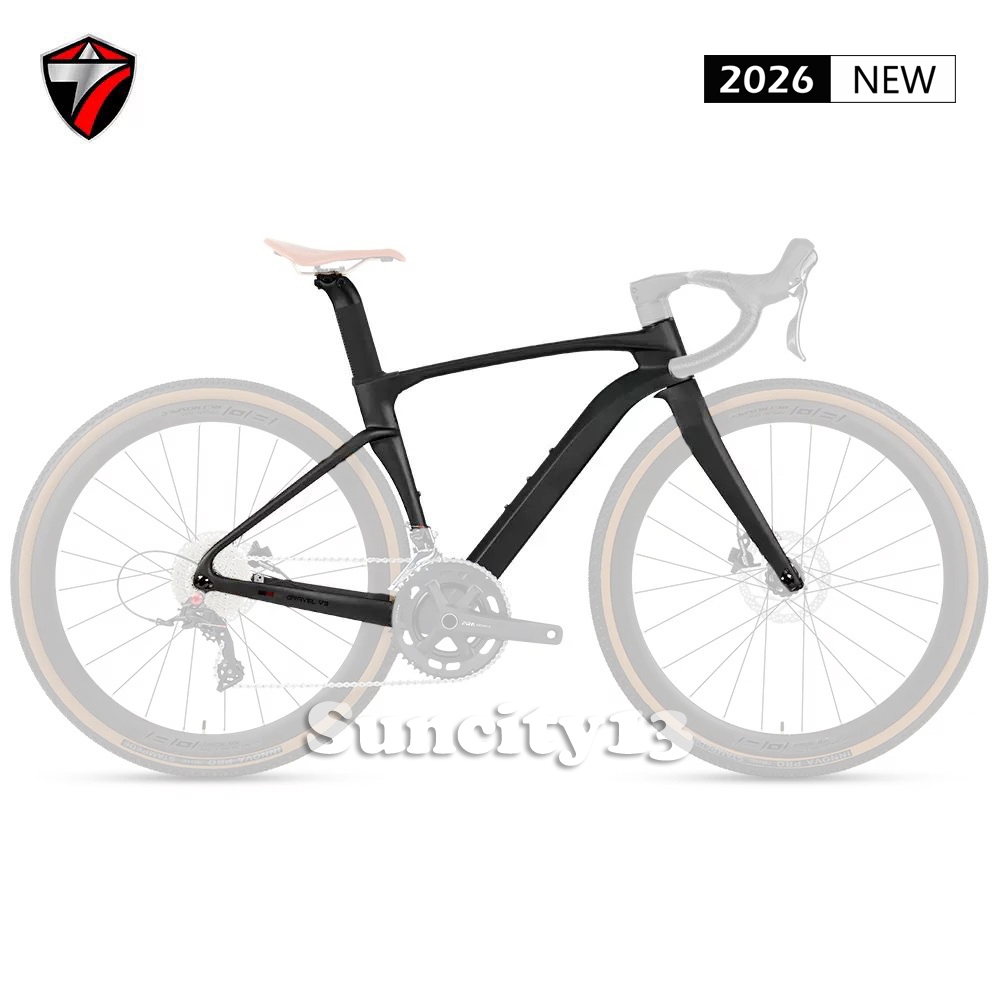 Frame Twitter Gravel V3 Carbon Disc Brake Frame Set Frame Gravel