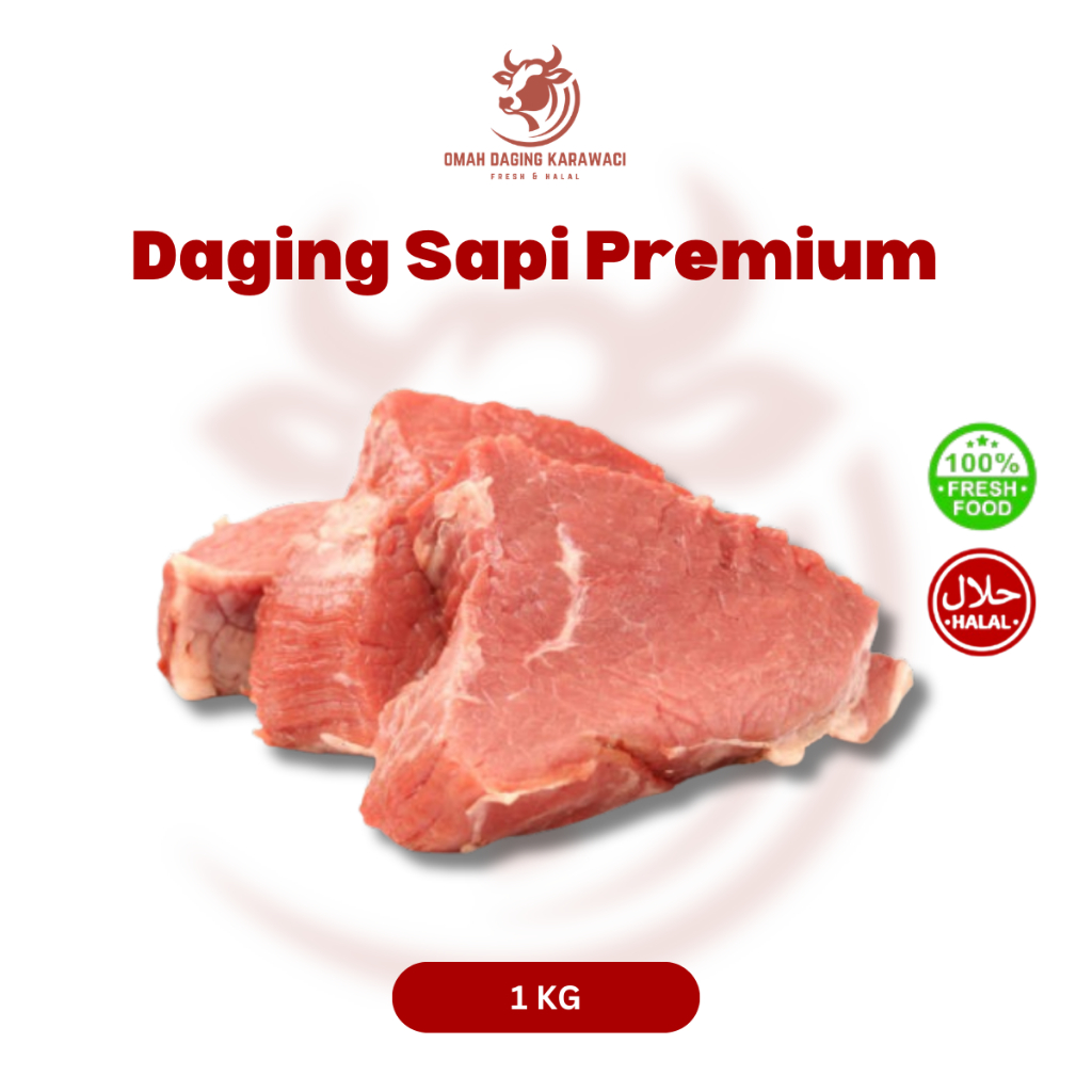 Daging Sapi Rendang Premium Halal 1kg Tangerang