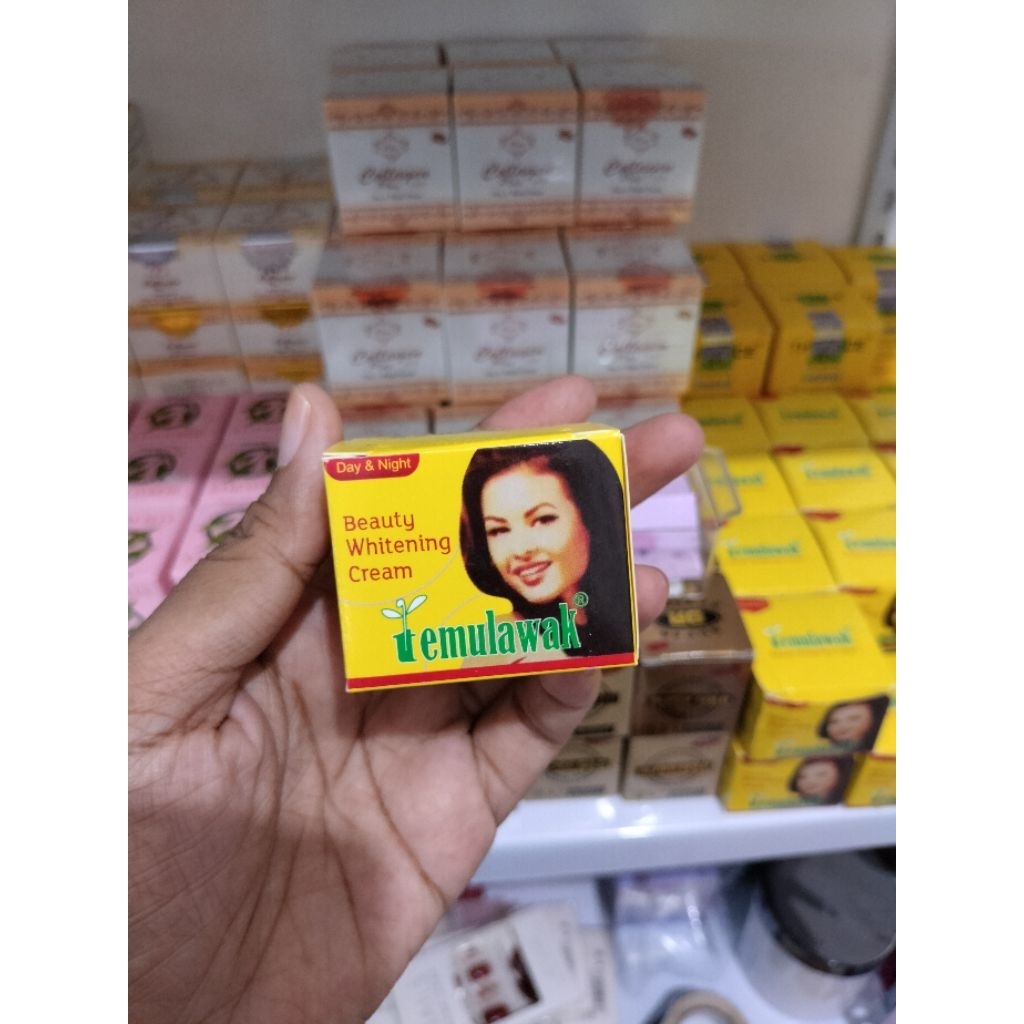 Cream Temulawak Pot Kaca