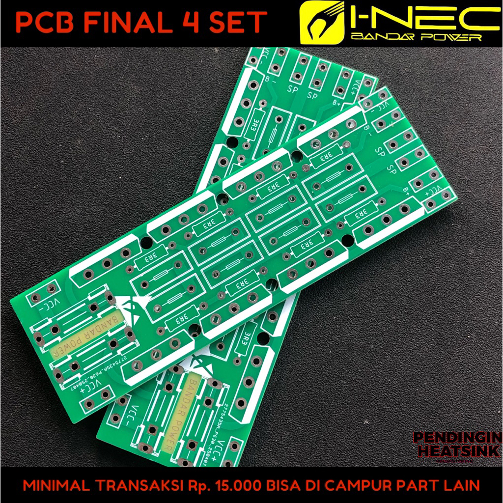 PCB FINAL 4 SET BANDAR POWER
