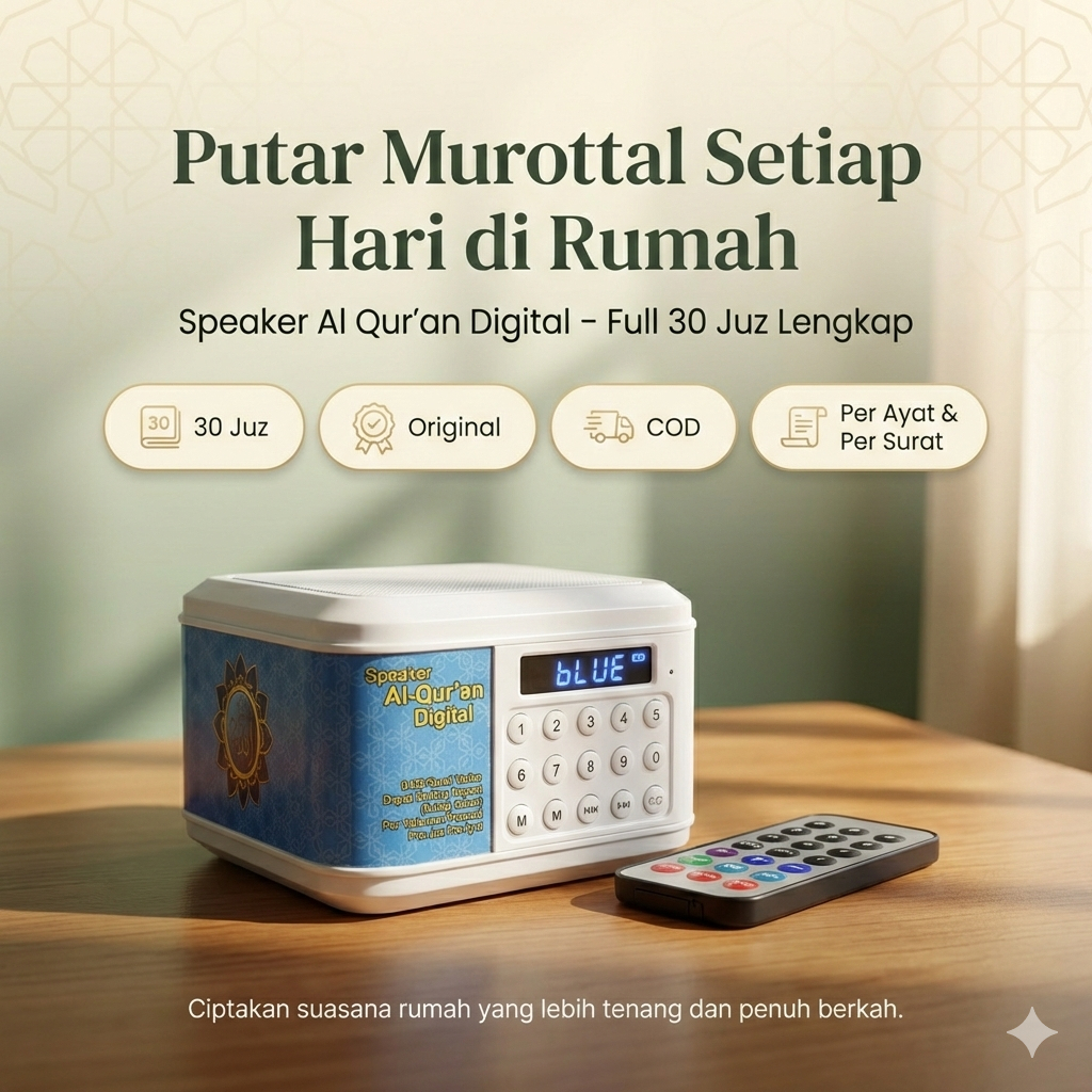Speaker Murottal Murotal Al Quran Juz 30 Qori Internasional Terlengkap Termurah