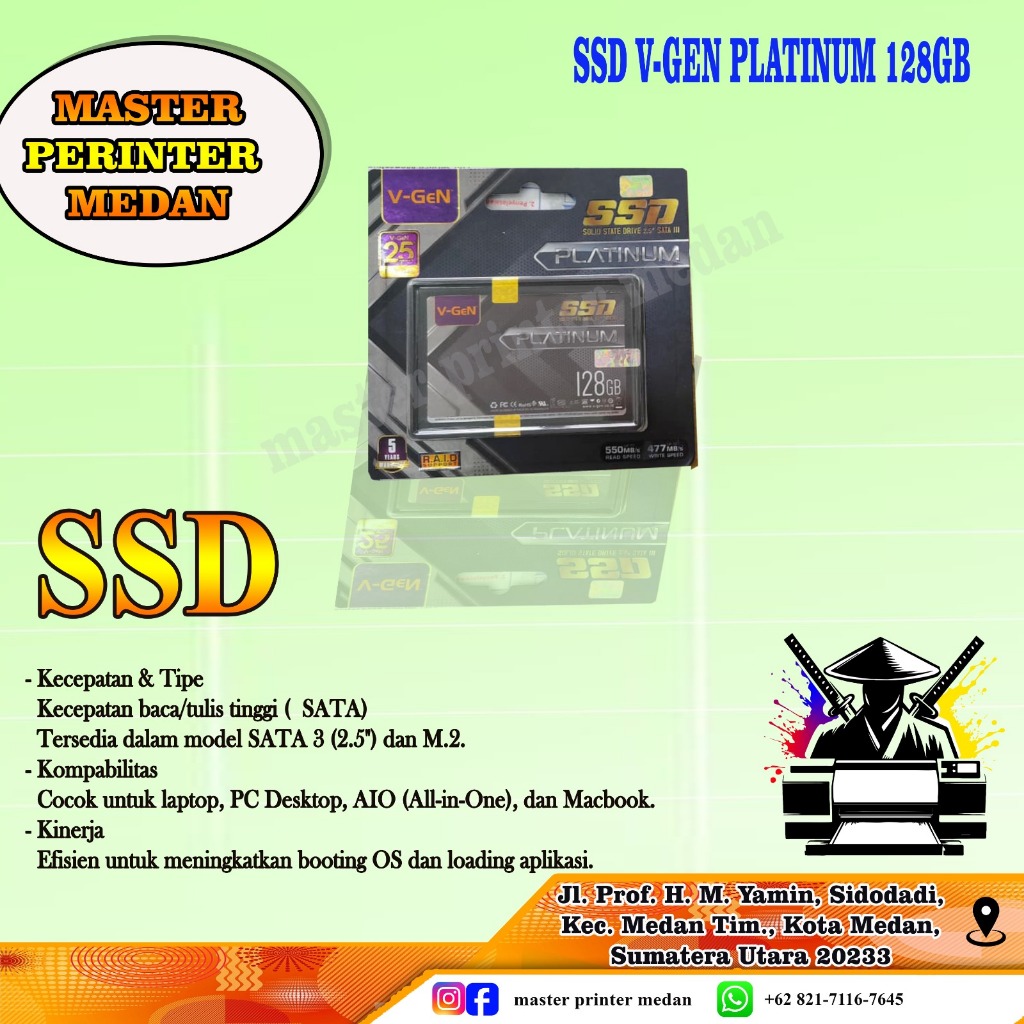 SSD VGEN PLATINUM 128GB