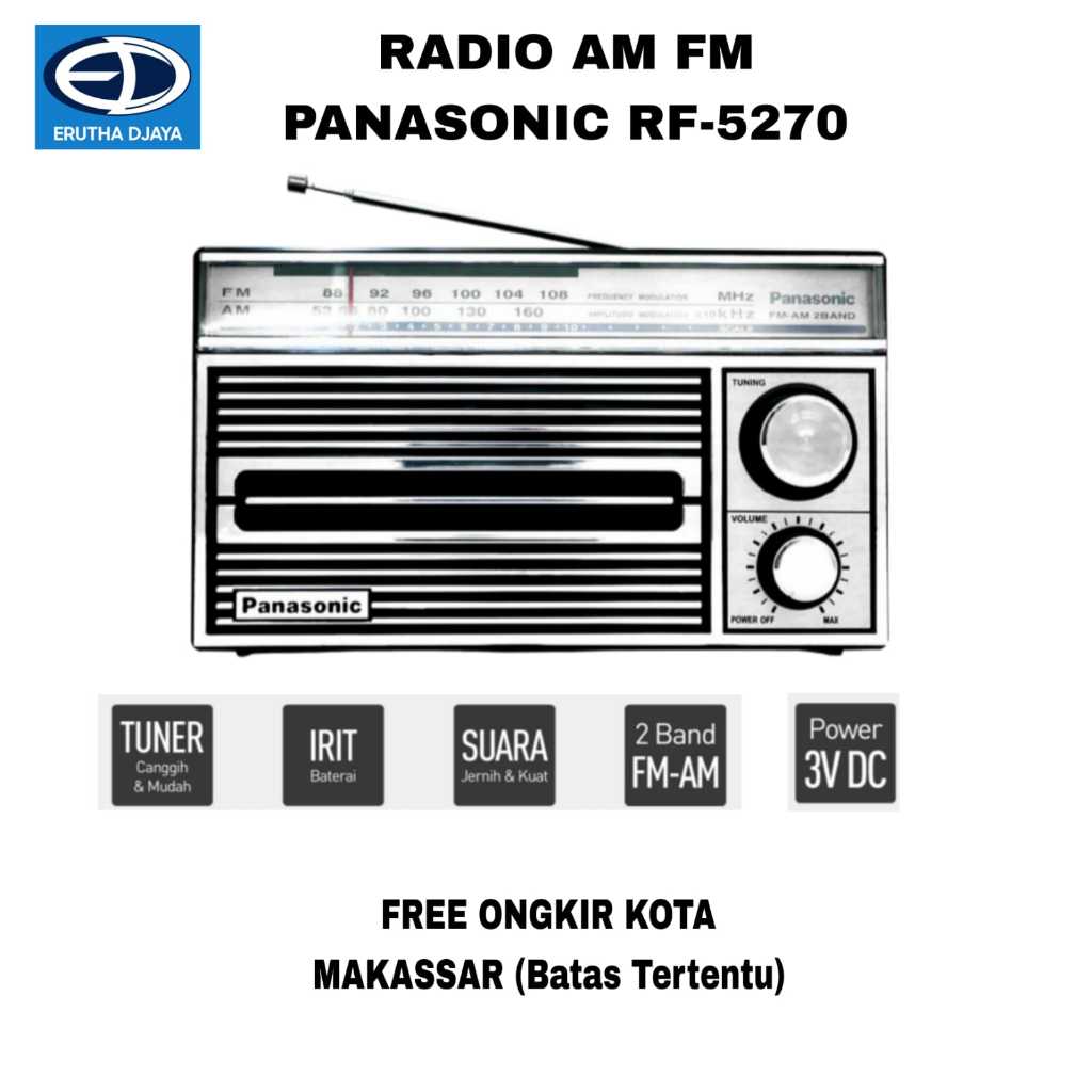 RADIO AM FM PANASONIC RF5270