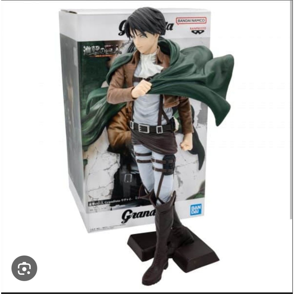 Banpresto Grandista Figure Levi Ackerman Attack on Titan